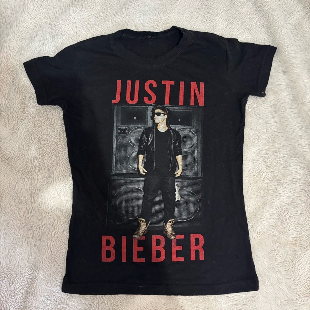 Justin Bieber 2012-2013 tour tee